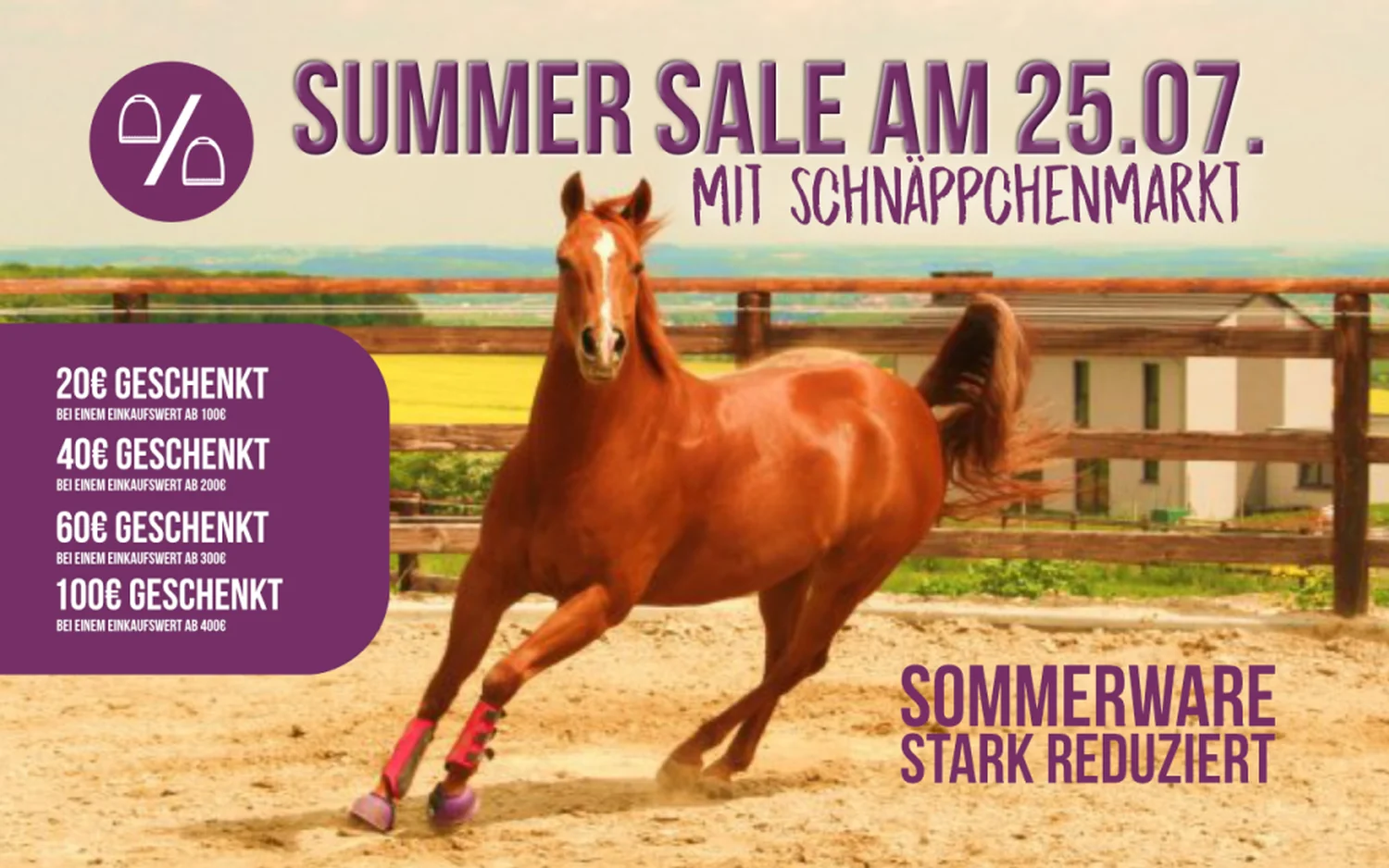 Reitsport Beyer - Flugblatt