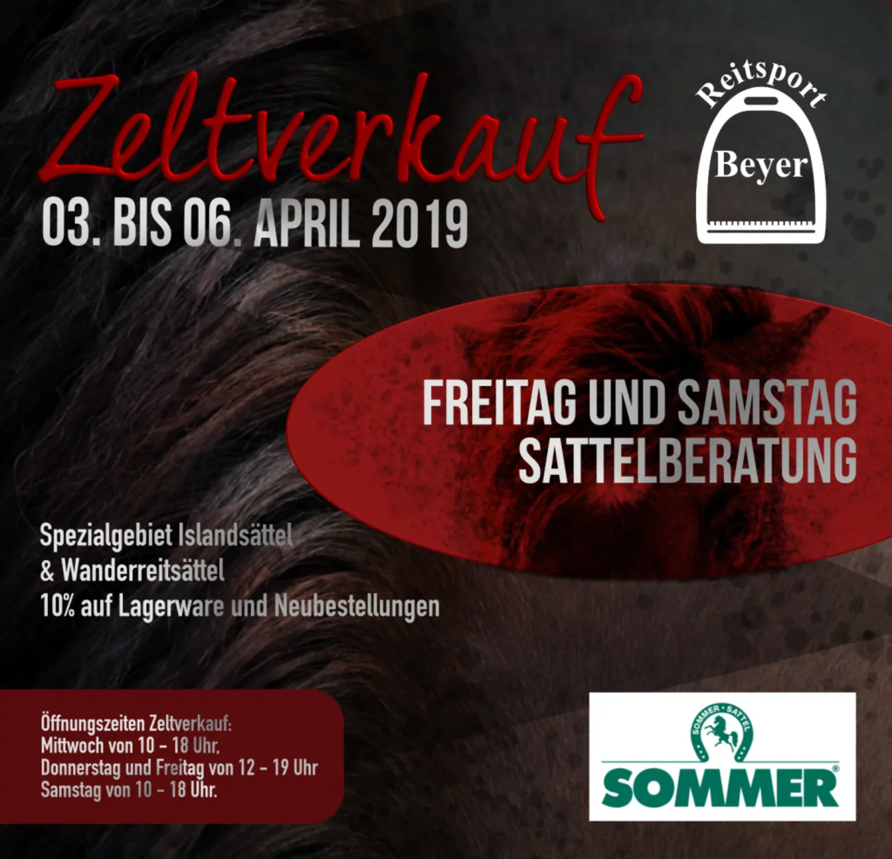 Reitsport Beyer - Flugblatt