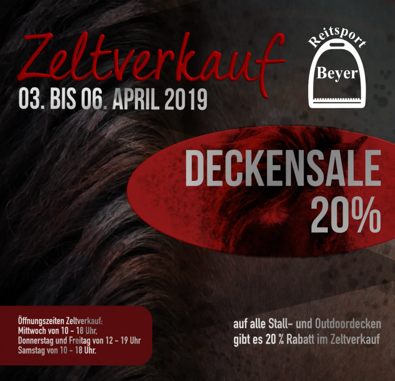 Reitsport Beyer - Flugblatt