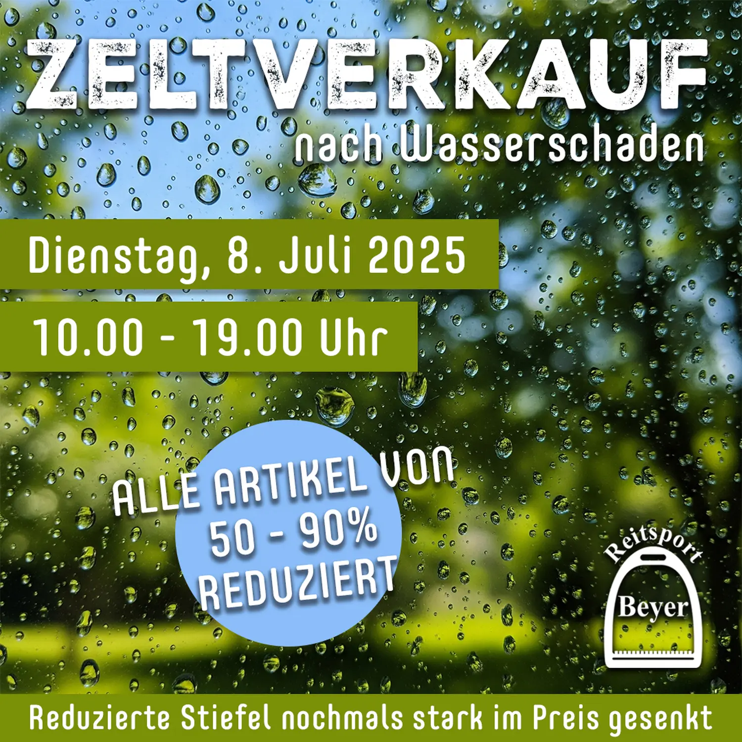 Reitsport Beyer - Flugblatt